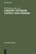 Copertina  Library interior layout and design