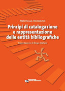 Copertina  Principi di catalogazione e rappresentazione delle entità bibliografiche